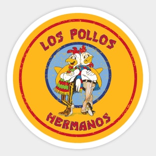 Los Pollos Hermanos Restaurant Sticker